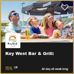 Key West Bar & Grill Bournemouth 15% Off