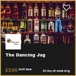 The Dancing Jug Bournemouth £3.90 Draft Beer