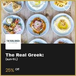 The Real Greek Bournemouth 20% Off